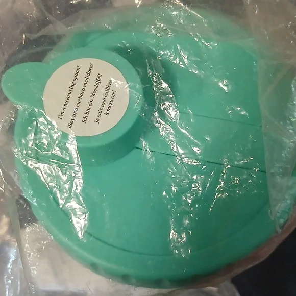 Pampered Chef Batter Mixer with Teal Lid - Picture 3 of 3